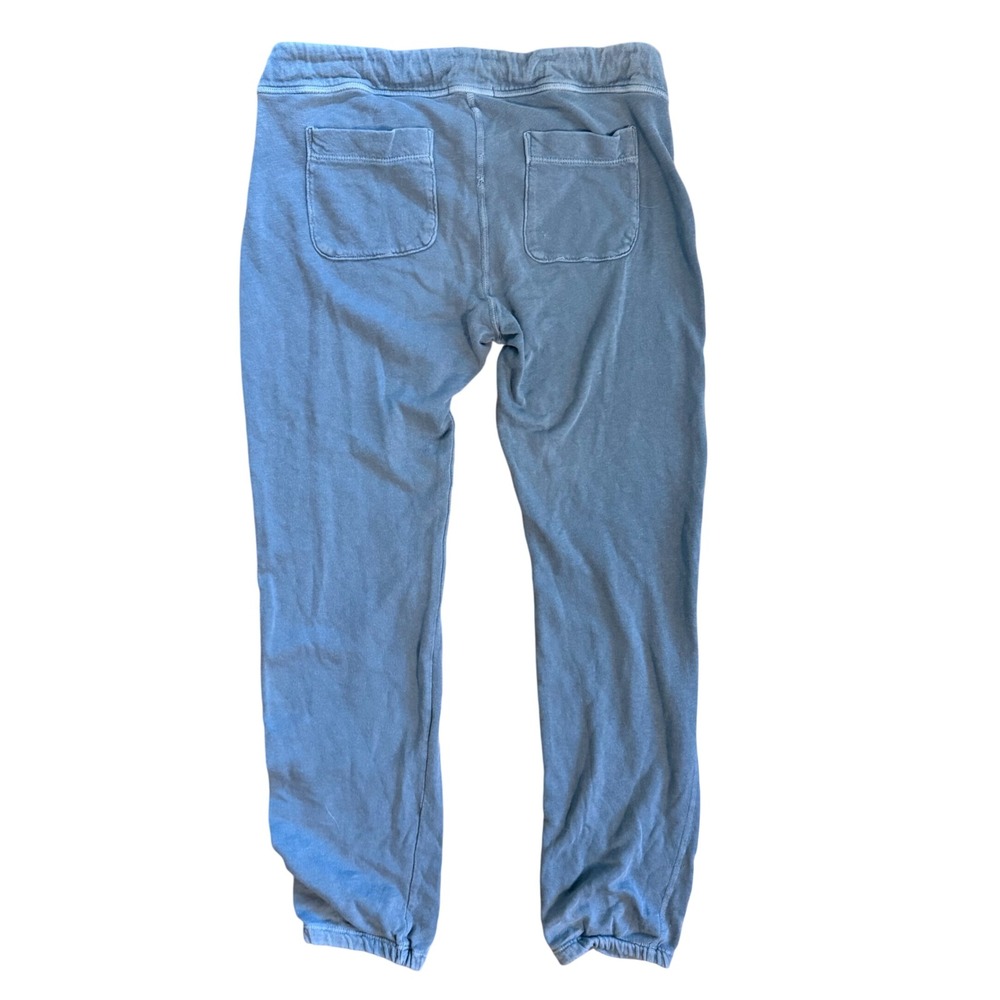 Standard James Perse Blue Gray Low Rise Cotton Jogger Sweatpants Size 1 Small - Picture 2 of 5